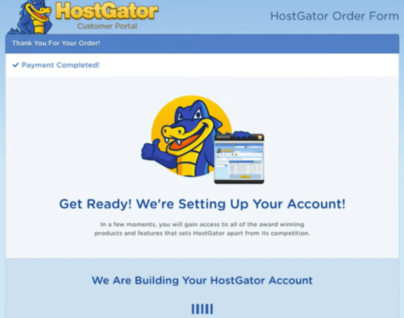 hostgator-get ready